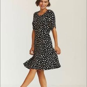 Fat Face Delilah Double Spot Dress